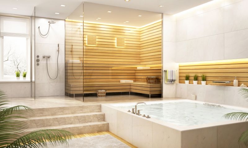 Luxury Shower with Built-in Seating